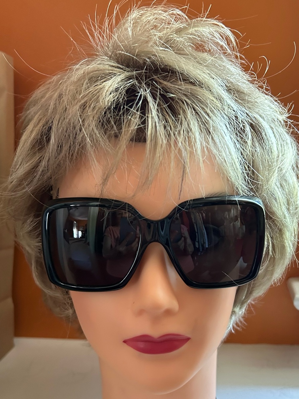 Ralph Lauren Black Oversized Square Sunglasses - Picture 8 of 8